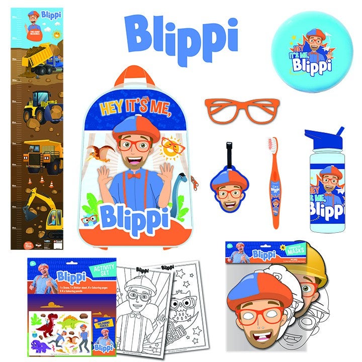 Blippi Showbag  Unveil the Magic of Blippi Merchandise
